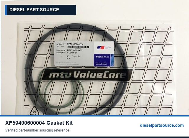 MTU 4000 Parts | XP59400600004 | GASKET KIT