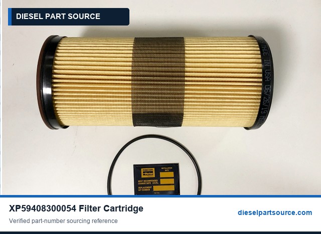 MTU 4000 Parts | XP59408300054 | FILTER CARTRIDGE